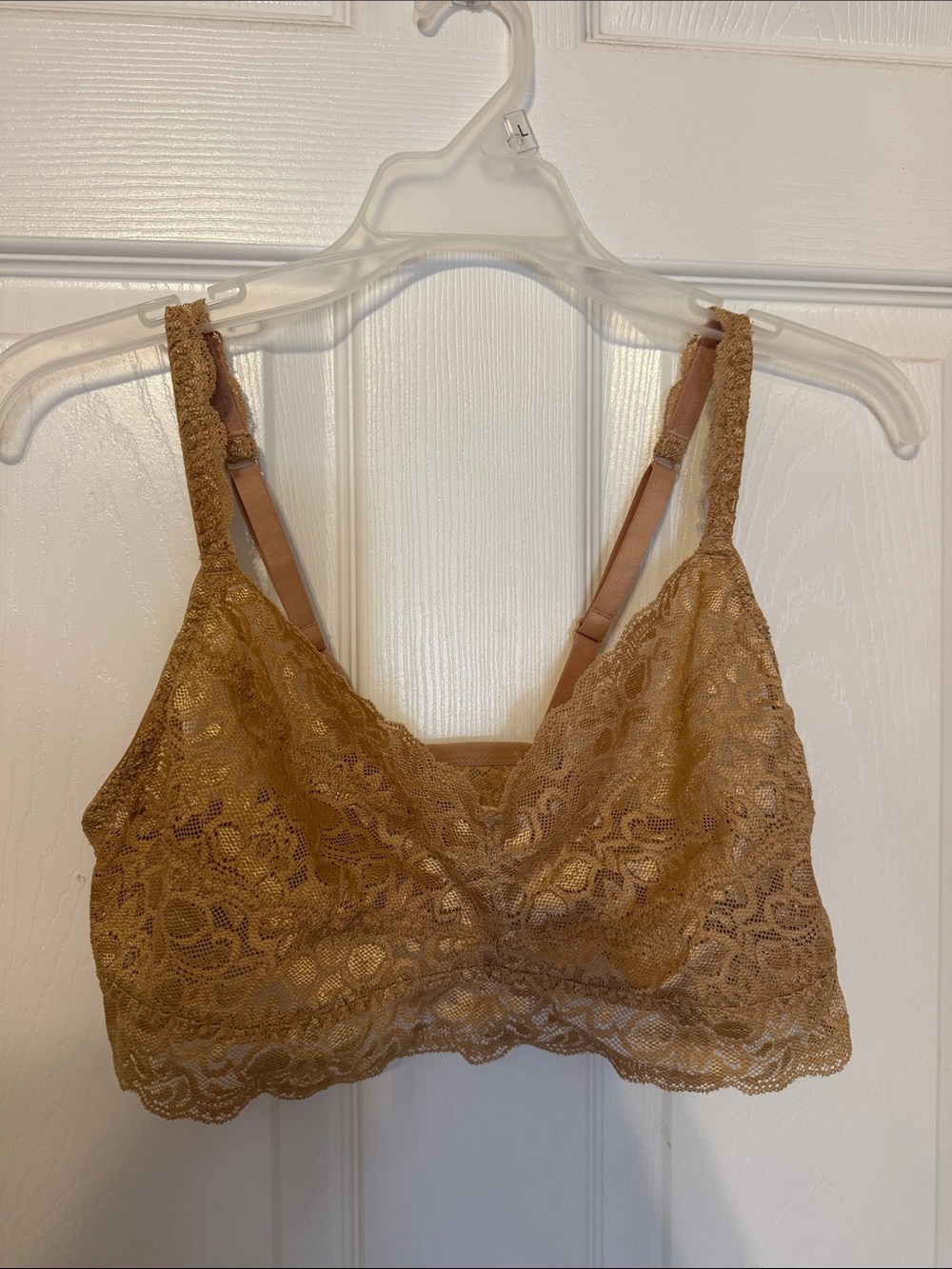 Quince Lace Bralette in Caramel - Women's Intimates